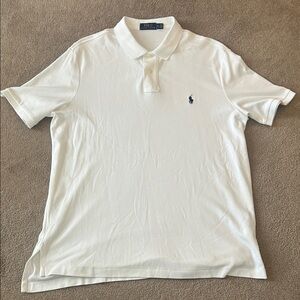 Men’s Ralph Lauren white polo